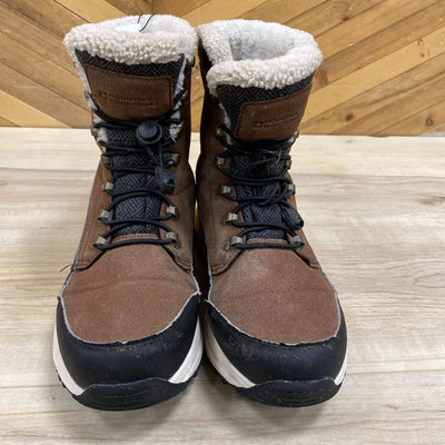 IsoDry- Montreal Women's Thermal Waterproof Snow Boots- MSRP $140: Brown-women-9