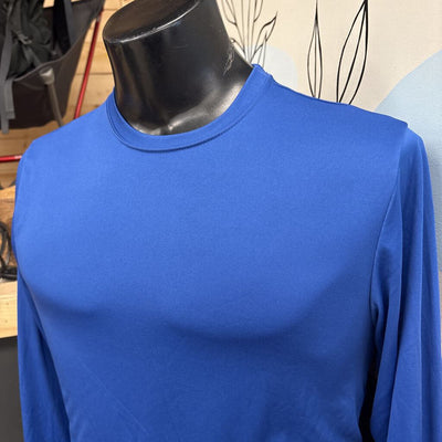 Authentic T-Shirt Company - l/S athletic shirt : blue-unisex-XS