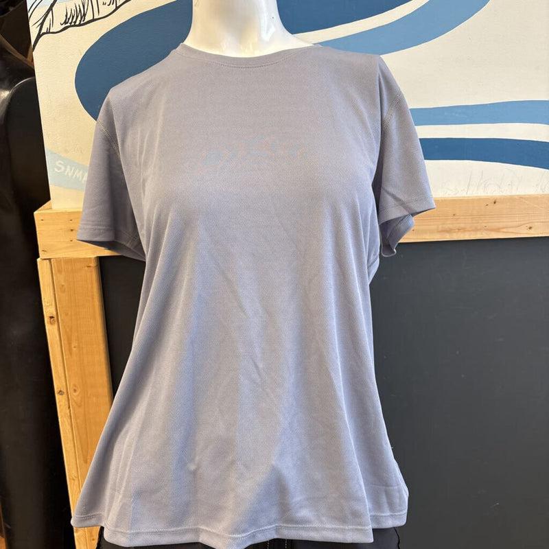 Brooks -Athletic T-shirt: Grey -women-LG
