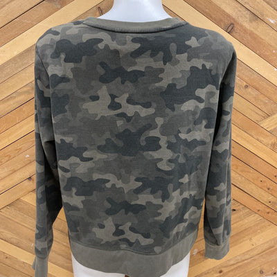 Eddie Bauer- Women's Camo Sweatshirt- MSRP $88: Camo-men-MD