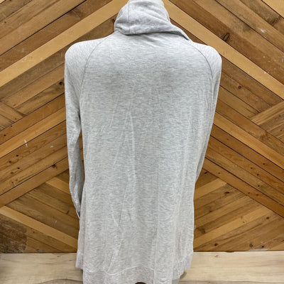 Shambhala- Women's Light Cardigan Sweater- MSRP $69: light gray-women-medium