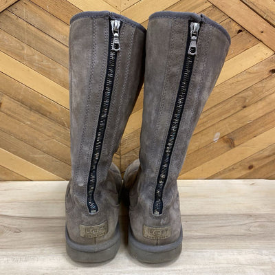 UGG Australia - Women's Tall Grey Sheepskin Boots- MSRP $ 250: grey-women-8