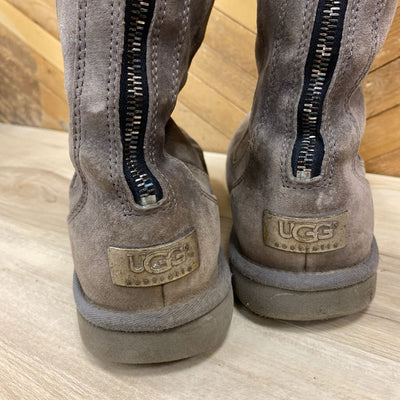 UGG Australia - Women's Tall Grey Sheepskin Boots- MSRP $ 250: grey-women-8
