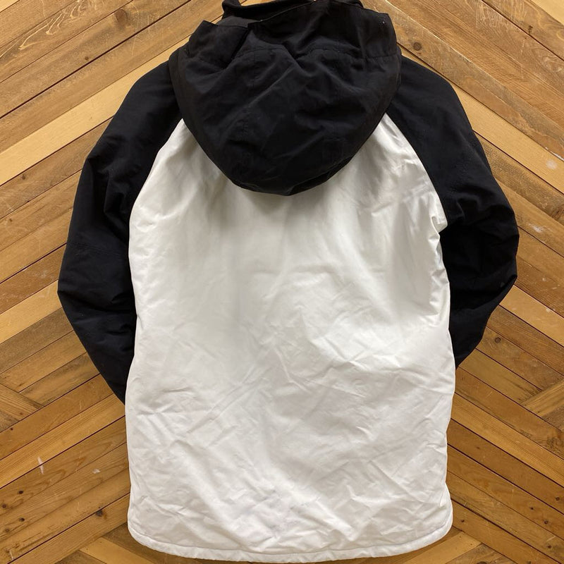 Burton - Youth Ski Jacket- MSRP $210: White/Black-children-XLY
