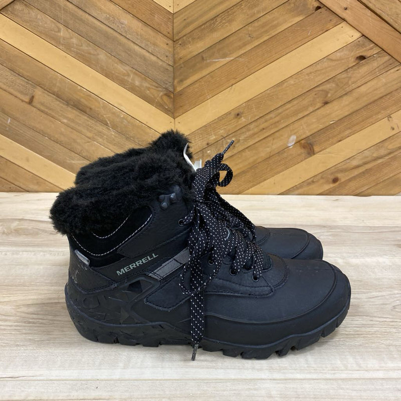 Merrell - Aroura Black Winter Boots- MSRP $220 : black-women-9
