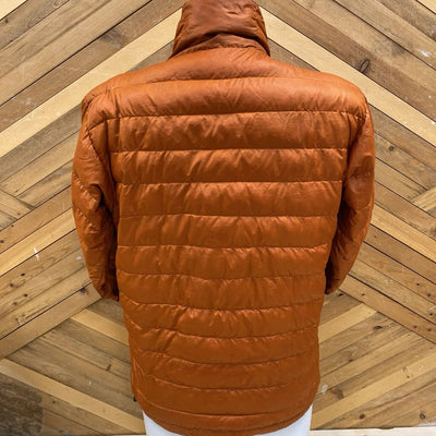 Himalaya Handicrafts - Women's Orange Puffer Jacket- MSRP $149 : orange-unisex-medium