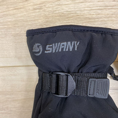 Swany- Adult Black Winter Gloves- MSRP $89: black-unisex-