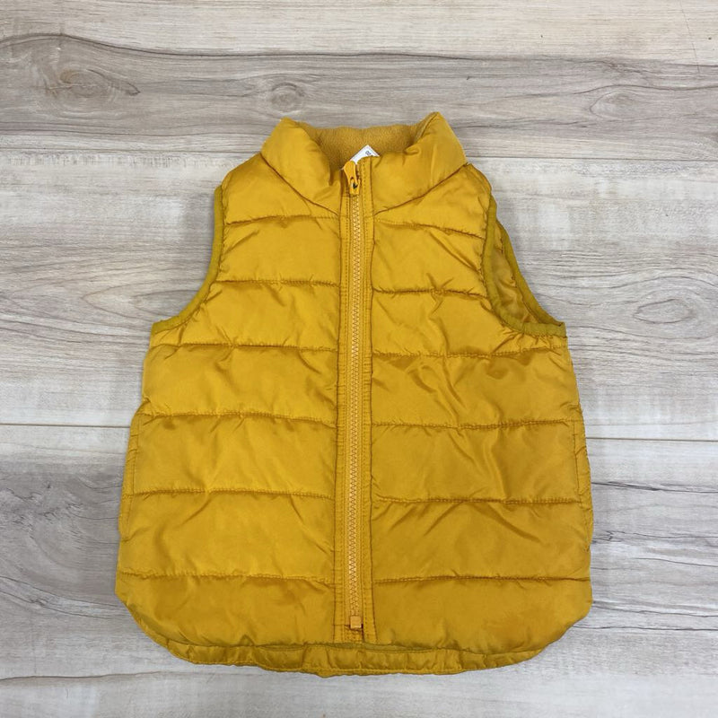 Baby GAP -Yellow Puffer Vest: yellow-infant-2 years