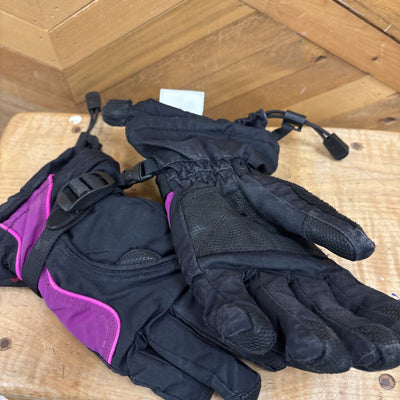 Head - Children's Gloves : Black/Purple-children-