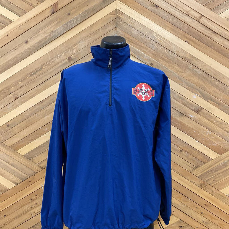 Running Room - Pullover Windbreaker - MSRP $99: Blue-unisex-MD