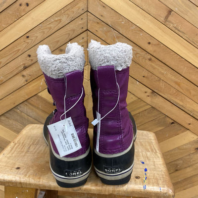 Sorel - Kids' Waterproof Winter Boots - MSRP $110: Black-children-3