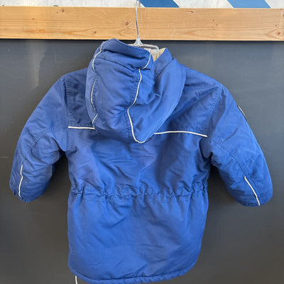 Mountain Equipment Co-op - Kids' Hooded Puffer Jacket - MSRP comp $120: Blue/Grey-children-5