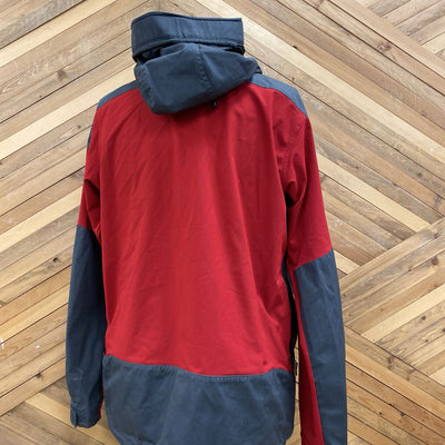 Fjall Raven - Men's Keb Jacket - MSRP $750: Red/Grey-men-XL
