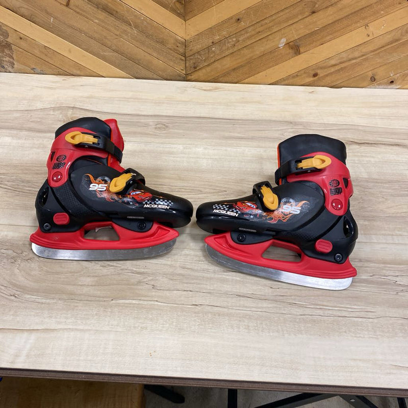 Cars - Mcqueen Skates : Black/Red-children-