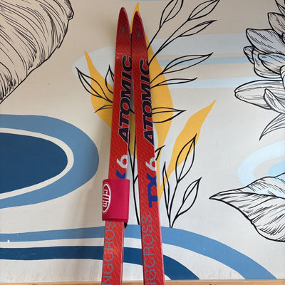 Atomic TX6 Touring Cross Country Skis with NNN bindings. MSRP $300+: Red--210