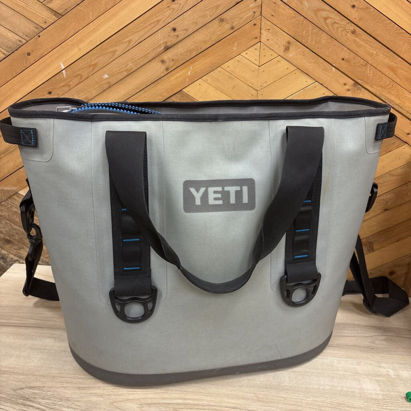 YETI- Hopper Soft Cooler- MSRP $400 : gray-unisex-
