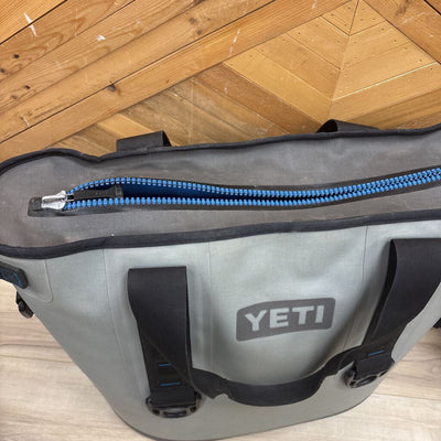 YETI- Hopper Soft Cooler- MSRP $400 : gray-unisex-