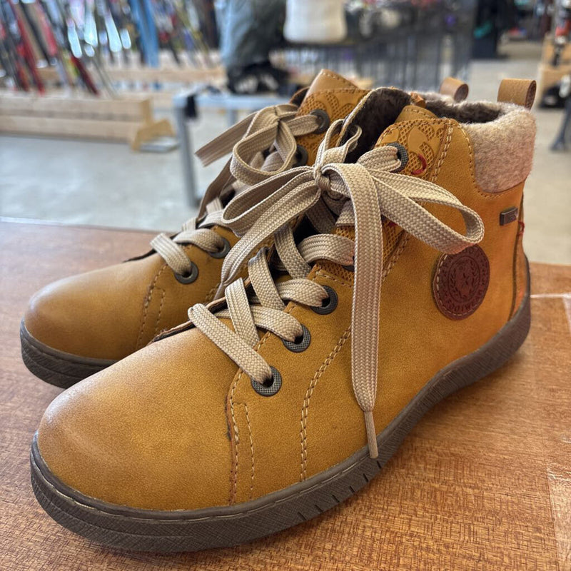 Taxi - Waterproof Lace-Up Hiking Boots- MSRP $100 : yellow-unisex-7.5