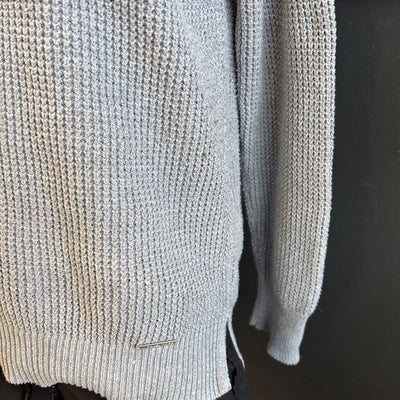 Michael Kors - Women's Knit Sweater- MSRP $105: gray-women-SM