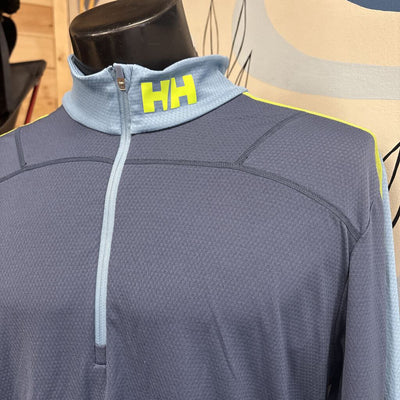 Helly Hansen - Men's Half-Zip Performance Top- MSRP $64 : Blue-men-XL