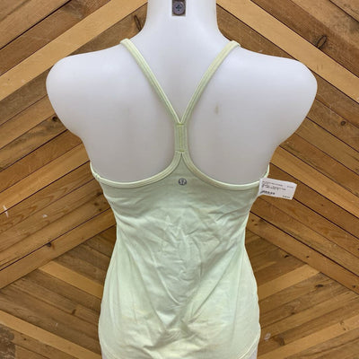 Lululemon - Women's Tank Top : Light Green -women-8