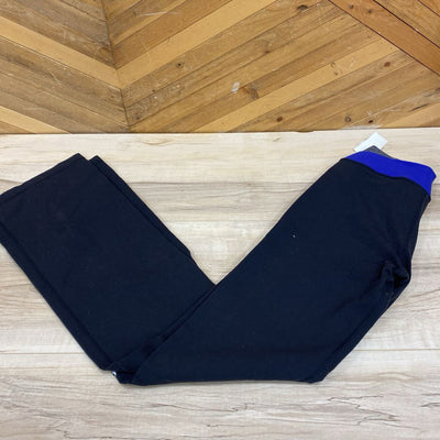 Lululemon - Women's Leggings : Black Blue -women-6