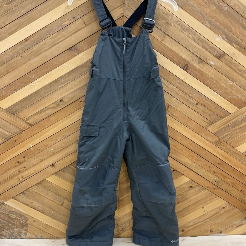 Columbia- Kids Bib Ski Pants - MSRP $100 : Grey -children-SM 8