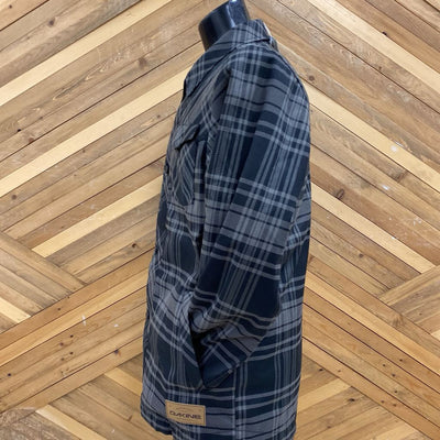 Dakine- Men's Lumber Jack Insulated Bomber- MSRP $150: Grey Black -men-SM