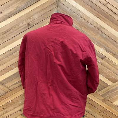 Cabela's - Men's Vintage Fleece Lined Jacket: Red White -men-LG