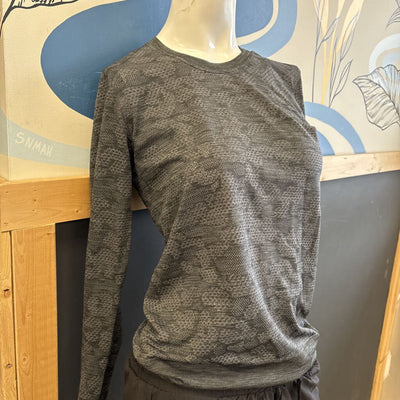 Lululemon- Women's Active Longsleeve : Grey -women-SM
