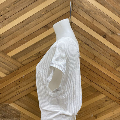 Lululemon - Women's Cropped Tshirt - MSRP $68: White-women-6