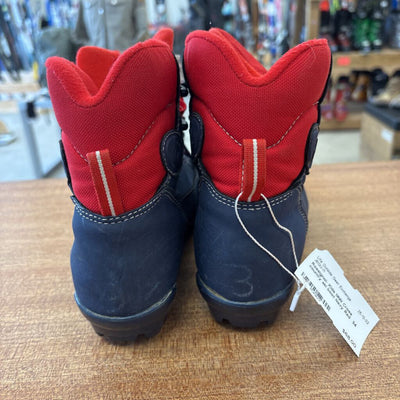 Rossignol- Kids NNN Cross country ski boot: Navy Red -children-34