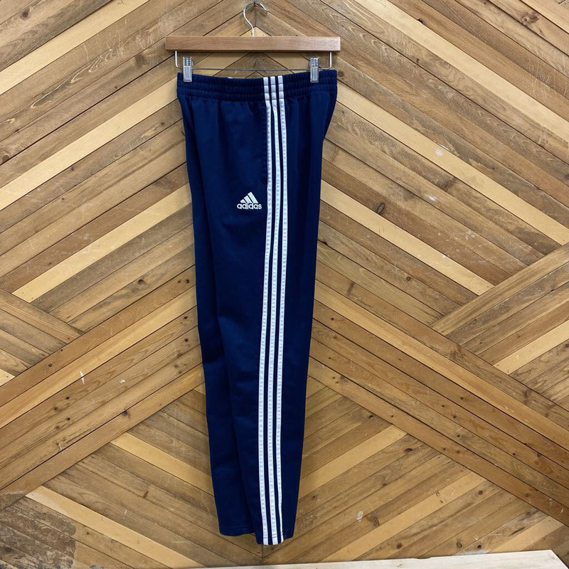 Adidas- Youth Track Pants : Blue White -children-LGY