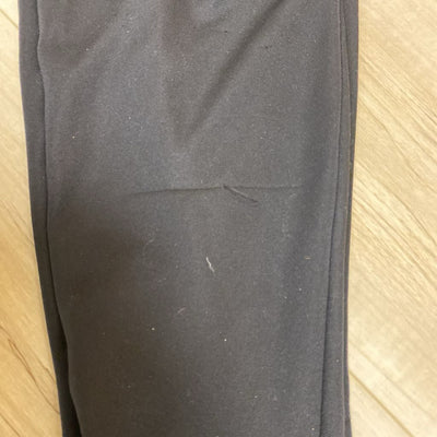 Adidas- Youth Track Pants : Black White -children-11/12Y