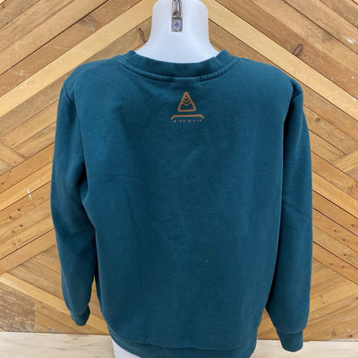 Wind River - Women's Sweatshirt - MSRP $60: Green/Whit/Brown-women-XL
