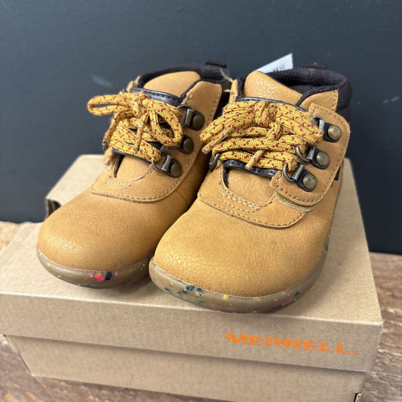 Merrell -Bare Step Boots - MSRP $69: Brown-infant-6.5T