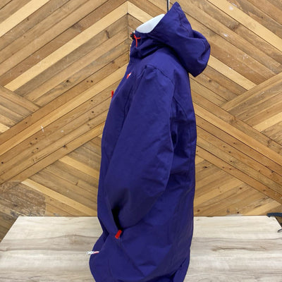 Helly Hansen- Women's Insulated Rain Jacket- MSRP $260: Purple-women-XL