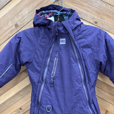 MEC - Children's Toaster Suit - MSRP $160: Purple/Grey/Multi-children-4Y