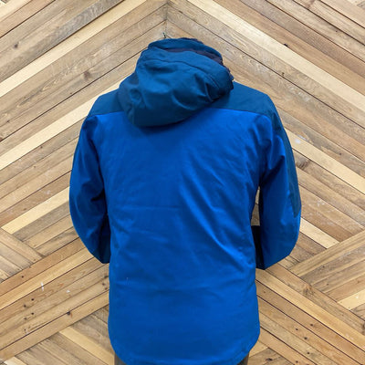 Salomon- Men's Stormseeker Winter Jacket- MSRP compared $350: blue-men-SM