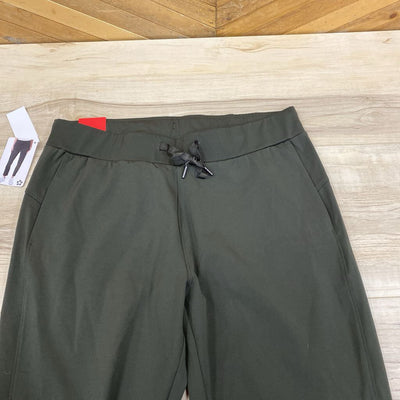 Tuff Athletics- Women's Active Pants- MSRP $20: Olive Green-women-MD