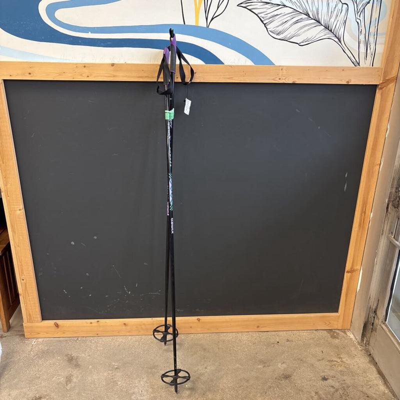 Swix- Cross Country Powder Ski Poles : Black Purple --140 cm