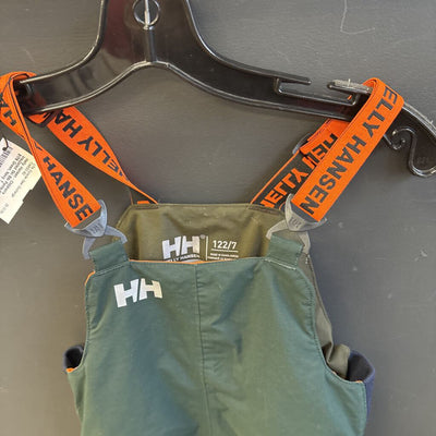 Helly Hansen - Children's Insulated Ski Bib Pants-MSRP $178: Green, Navy-children-7