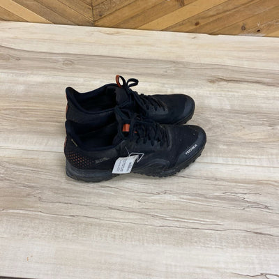 Technica - Men's Trail Shoes - MSRP $239: Bllack/Orange-men-7.5