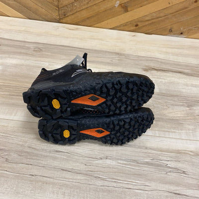 Technica - Men's Trail Shoes - MSRP $239: Bllack/Orange-men-7.5