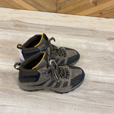 Columbia - Men's Hiking Boots - MSRP $160: Brown/Black/Yellow-men-8