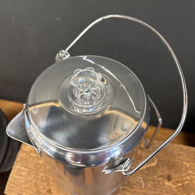 World Famous - 6-9 Cup Percolator: Silver-unisex-