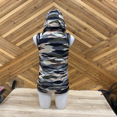 Lululemon - Hooded Reversible Vest - MSRP $178: Grey/Green/Brown-unisex-