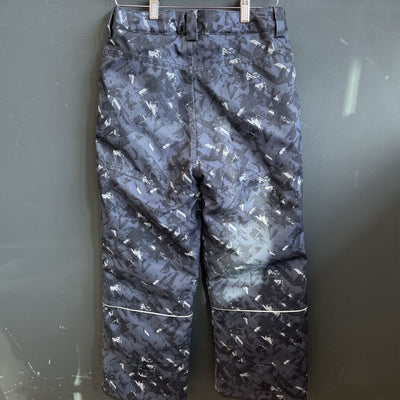 Monster - Kids' Snow Pants: Black/Grey-children-12Y