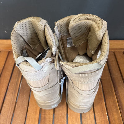 HAIX - Black Eagle Athletic 2.0 V High Desert Side Zipper Boots- MSRP $255: beige-men-10.5