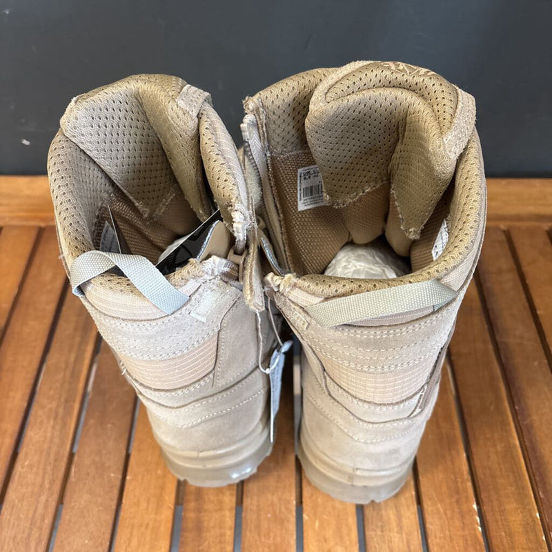 HAIX - Black Eagle Athletic 2.0 V High Desert Side Zipper Boots- MSRP $255: beige-men-10.5